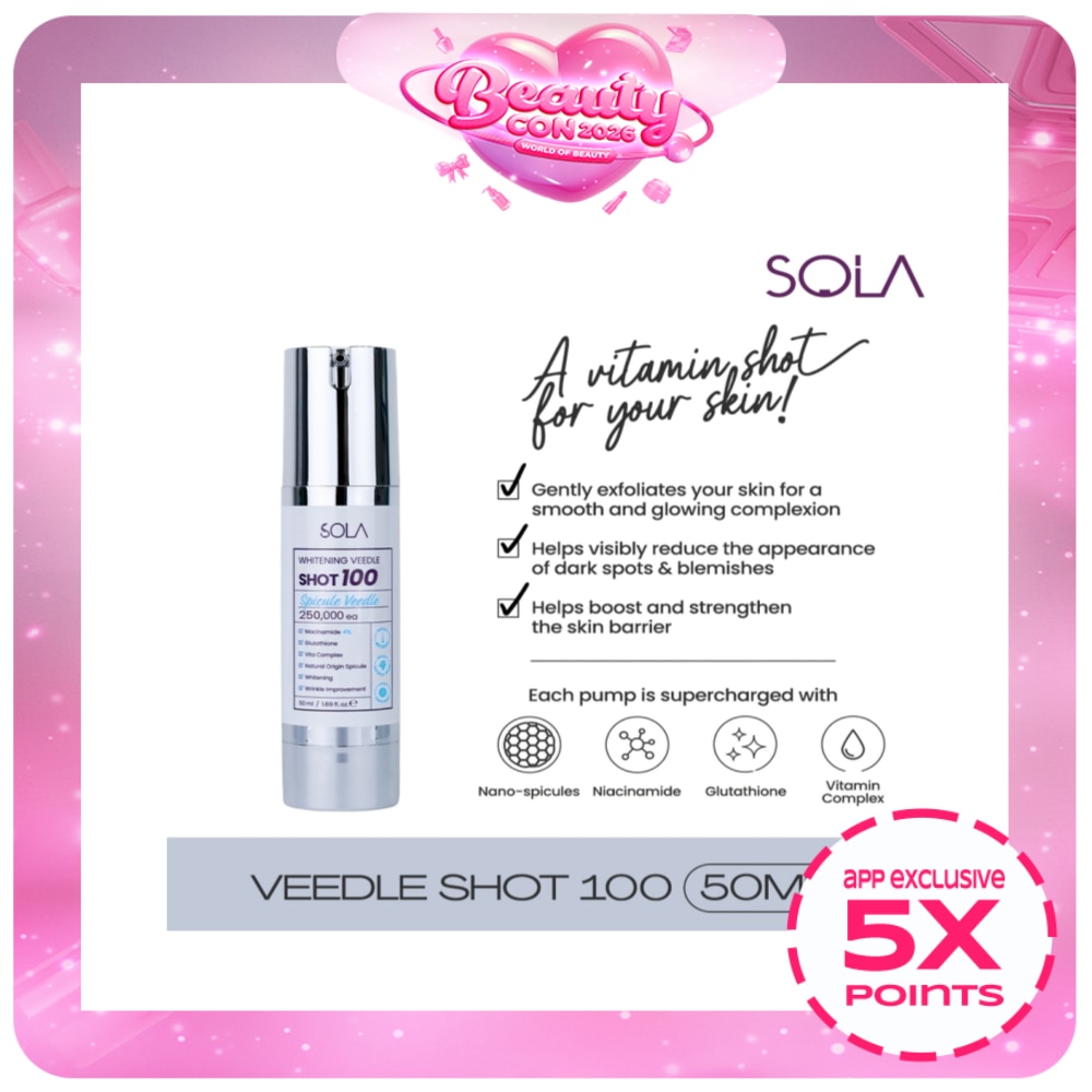 SOLA Whitening Veedle Shot 100 50ml
