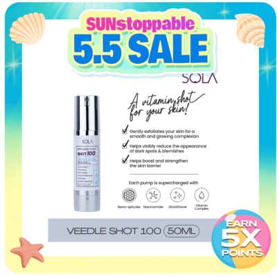 SOLA - SOLA Whitening Veedle Shot 100 50ml