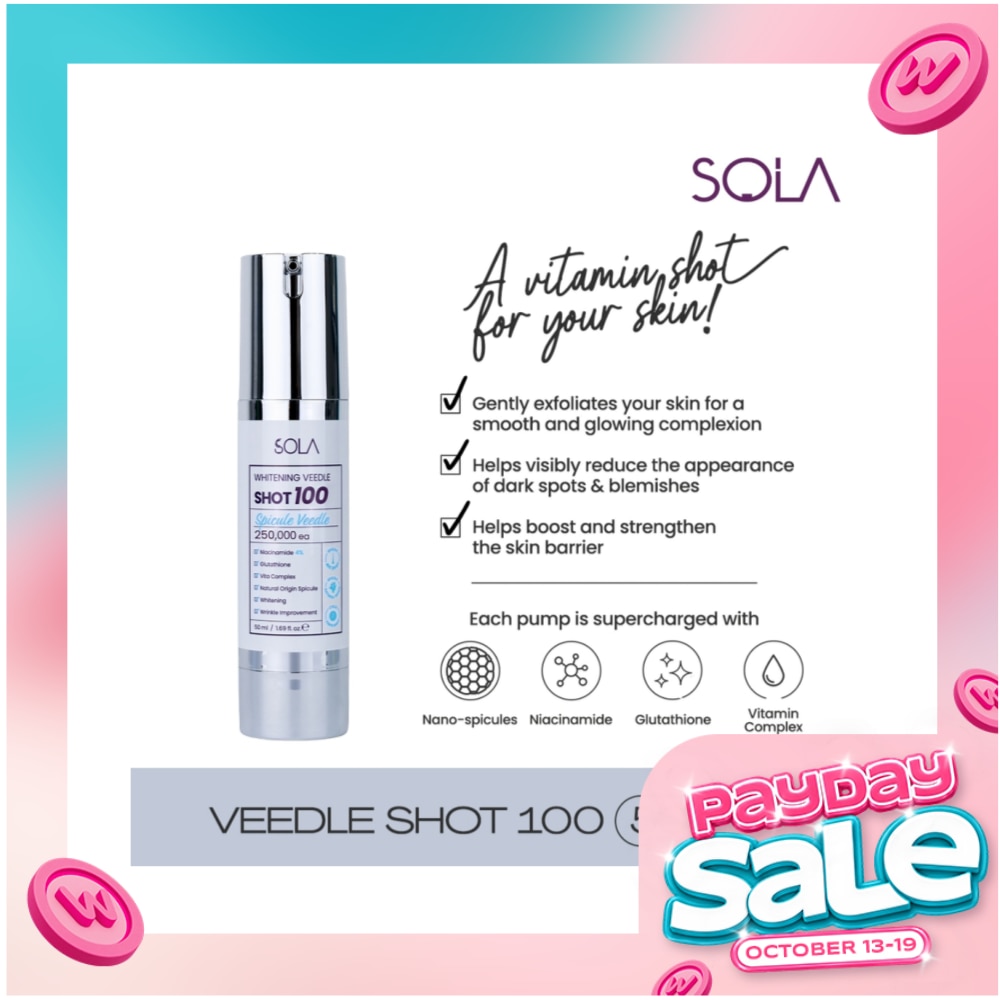 SOLA Whitening Veedle Shot 100 50ml image