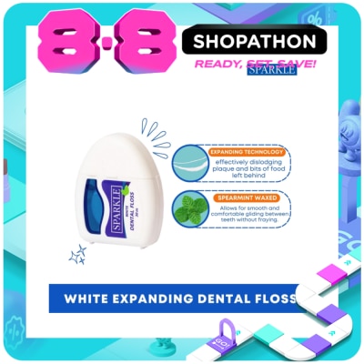 SPARKLE - White Dental Floss 1pc image