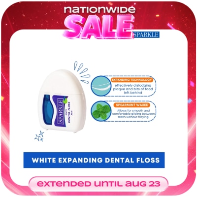 SPARKLE - White Dental Floss 1pc image
