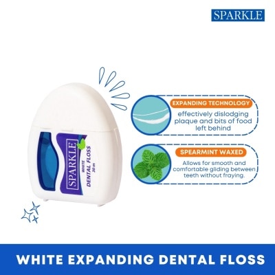 SPARKLE White Dental Floss 1pc