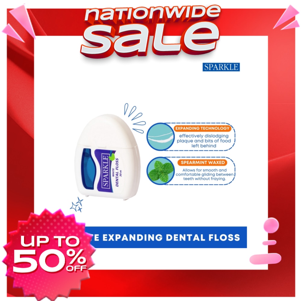 White Dental Floss 1pc