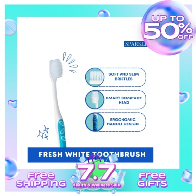 SPARKLE Toothbrush Fresh White
