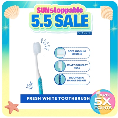 SPARKLE - Toothbrush Fresh White