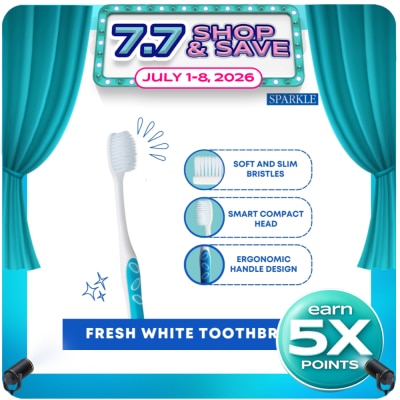 SPARKLE - Toothbrush Fresh White