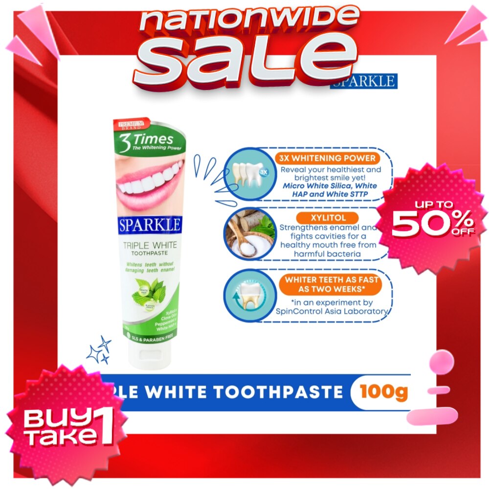 Triple White Toothpaste 100g