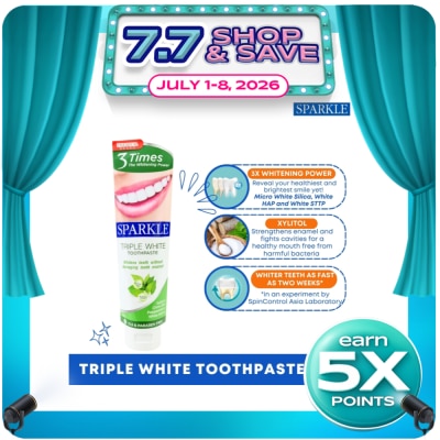 SPARKLE - Triple White Toothpaste 100g