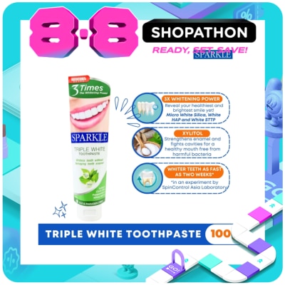 SPARKLE - Triple White Toothpaste 100g image