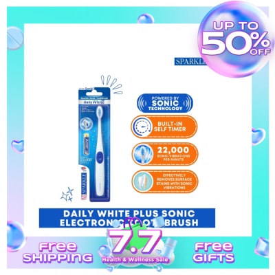 SPARKLE Sonic Toothbrush Daily White Plus