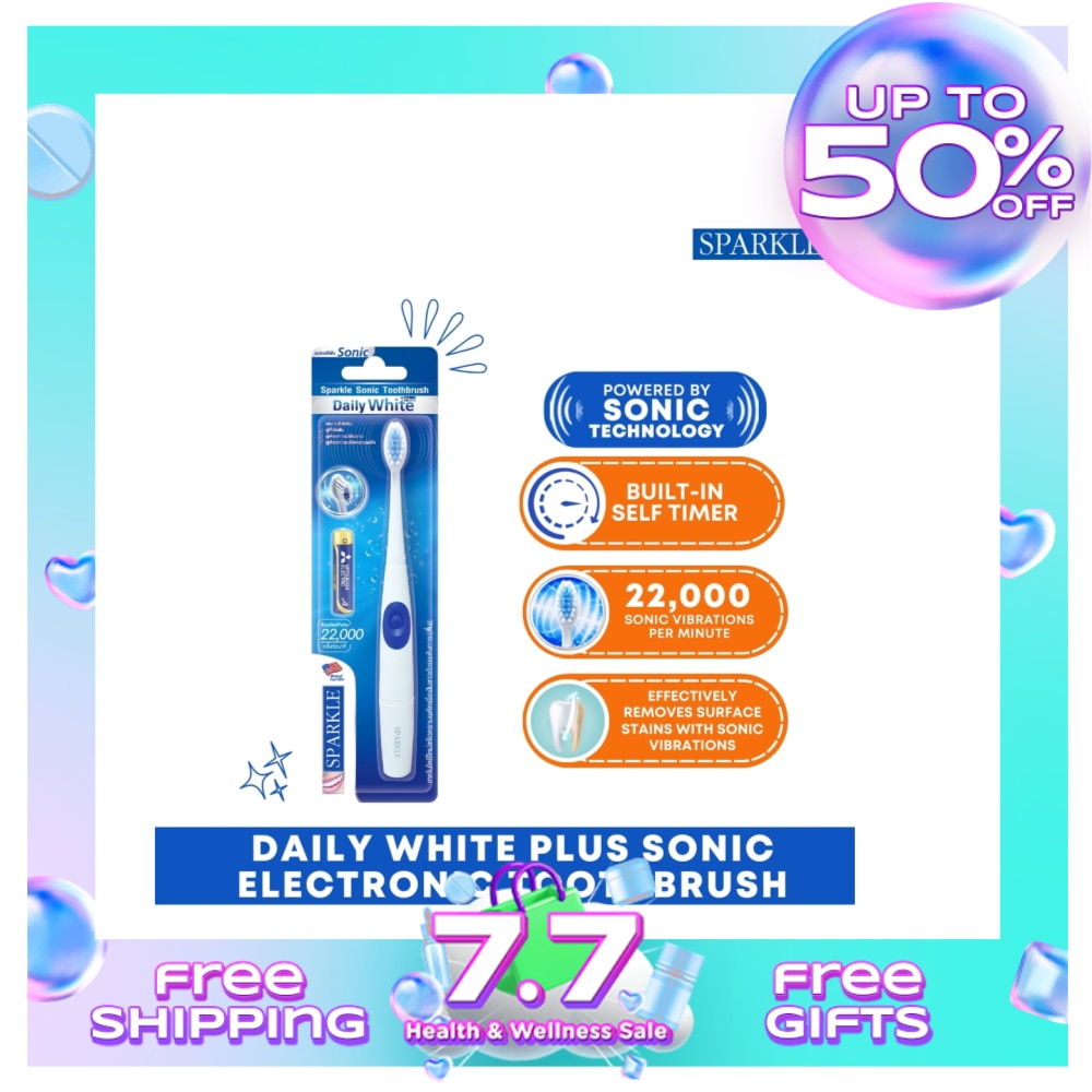 Sonic Toothbrush Daily White Plus