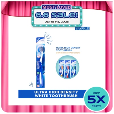 SPARKLE - SPARKLE Ultra High Density White Toothbrush