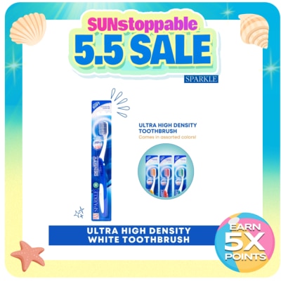 SPARKLE - SPARKLE Ultra High Density White Toothbrush