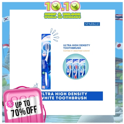 SPARKLE SPARKLE Ultra High Density White Toothbrush