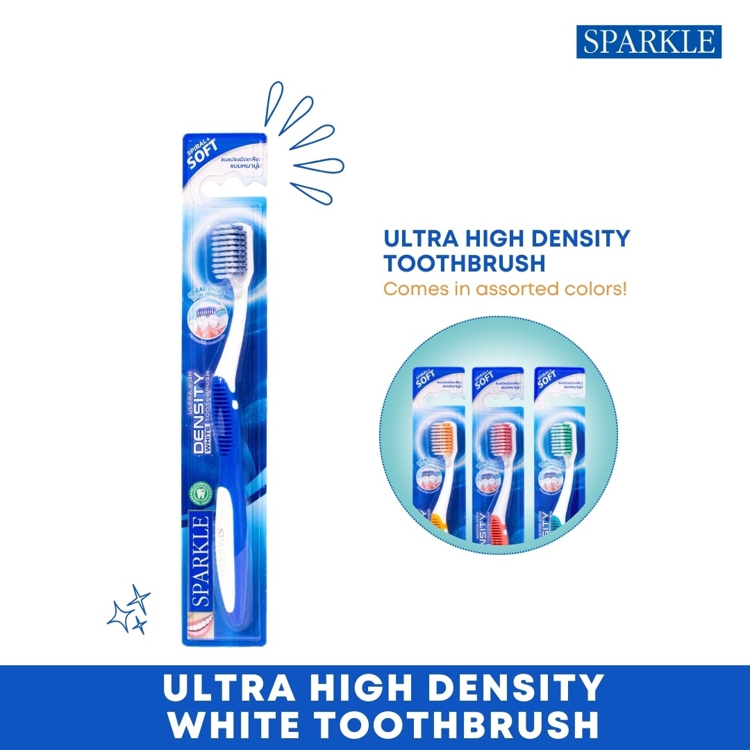 SPARKLE Ultra High Density White Toothbrush