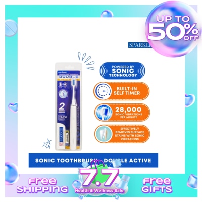 SPARKLE SPARKLE Sonic Toothbrush - Double Active