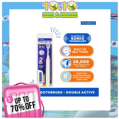 SPARKLE SPARKLE Sonic Toothbrush - Double Active