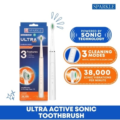 SPARKLE SPARKLE Sonic Ultra Active Toothbrush