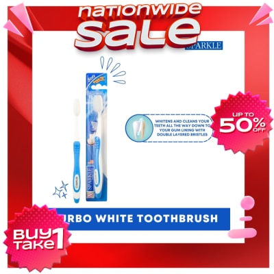 SPARKLE SPARKLE Turbo White Toothbrush