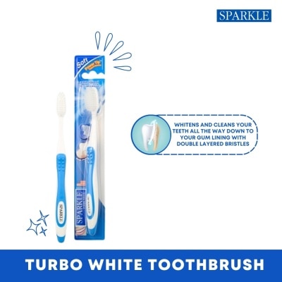 SPARKLE SPARKLE Turbo White Toothbrush