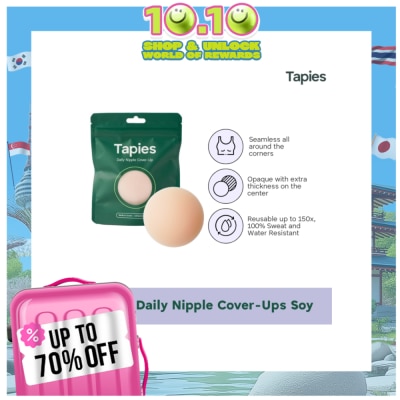 TAPIES TAPIES Daily Nipple Cover Ups - Soy