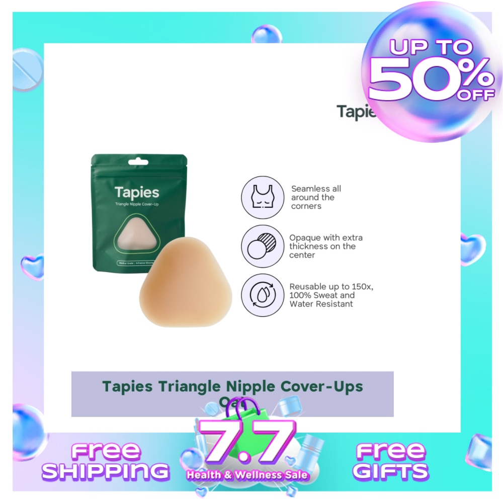 TAPIES Triangle Nipple Cover Ups - Oat