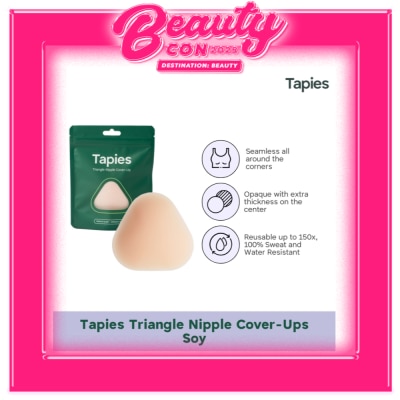 TAPIES TAPIES Triangle Nipple Cover Ups - Soy