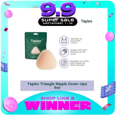 TAPIES - TAPIES Triangle Nipple Cover Ups - Soy image