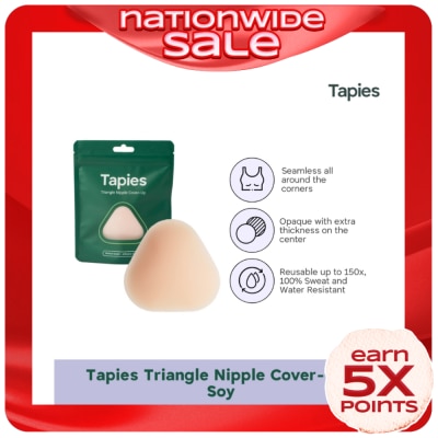 TAPIES TAPIES Triangle Nipple Cover Ups - Soy