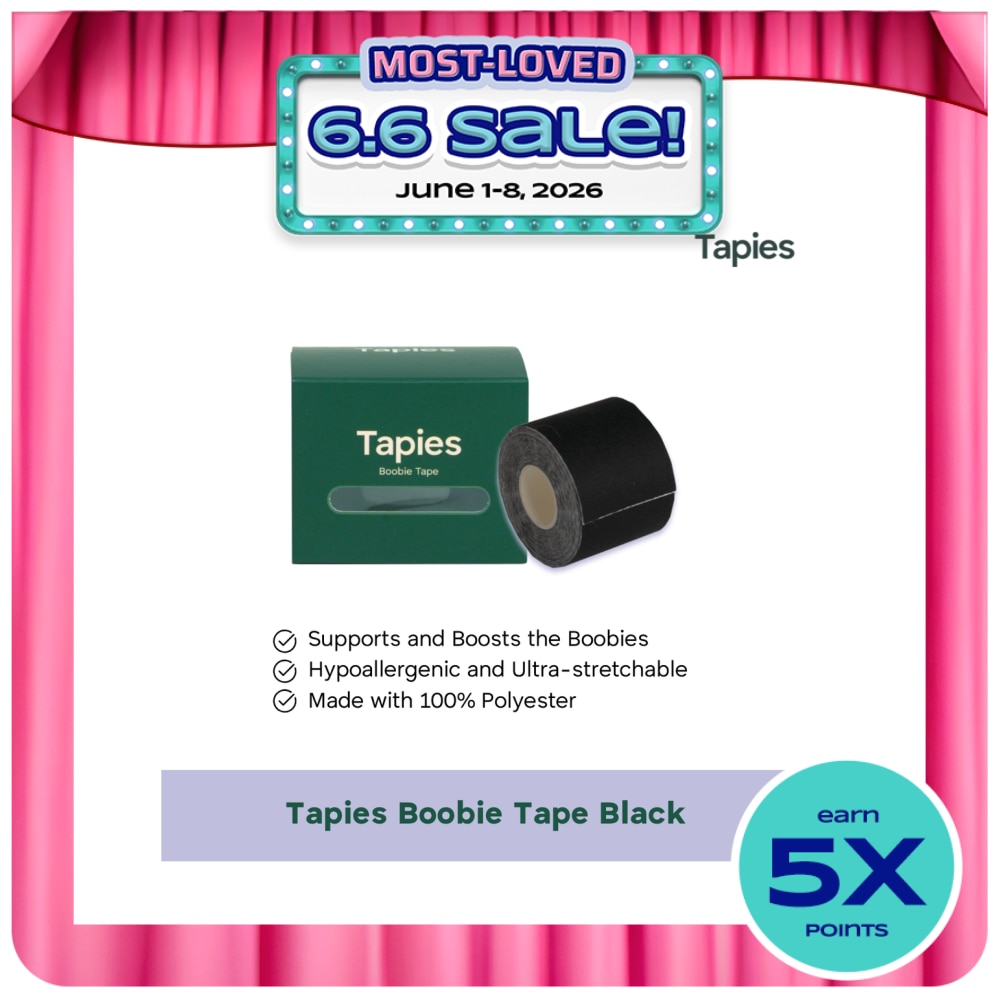 Tapies Boobie Tape - Black