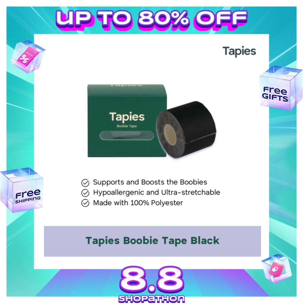 Tapies Boobie Tape - Black