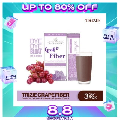 TRIZIE Grape Fiber 3-day 3 sachets