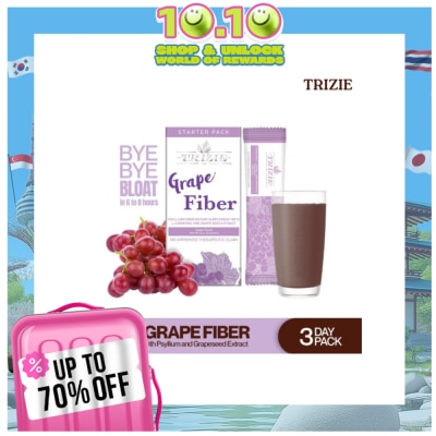 TRIZIE Grape Fiber 3-day 3 sachets