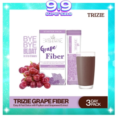 TRIZIE Grape Fiber 3-day 3 sachets