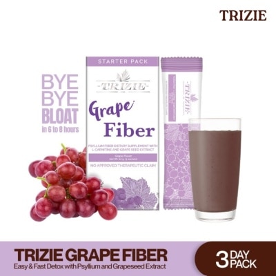 TRIZIE Grape Fiber 3-day 3 sachets