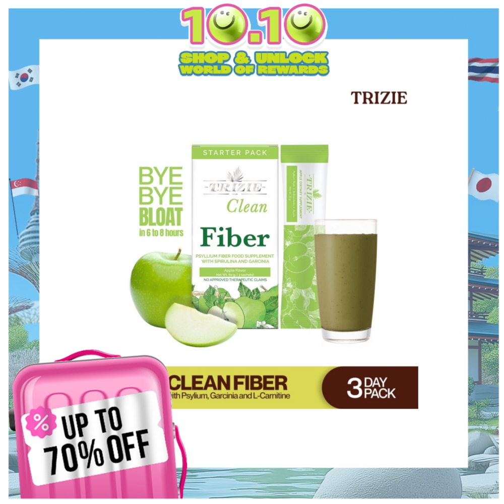 TRIZIE Clean Fiber 3-Day Pack
