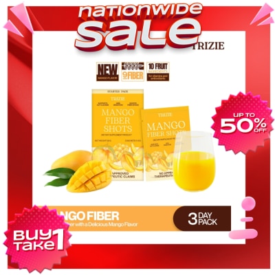 TRIZIE TRIZIE Mango fiber Shots 10g x 3 Sachets