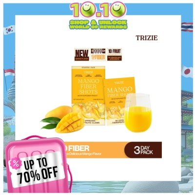 TRIZIE TRIZIE Mango fiber Shots 10g x 3 Sachets