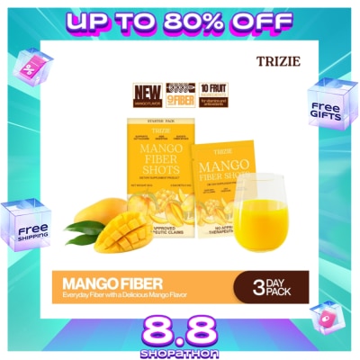 TRIZIE TRIZIE Mango fiber Shots 10g x 3 Sachets