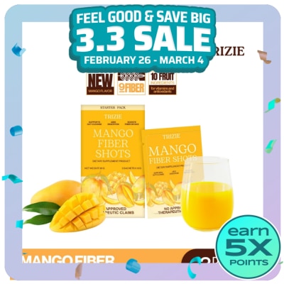 TRIZIE TRIZIE TRIZIE Mango fiber Shots 10g