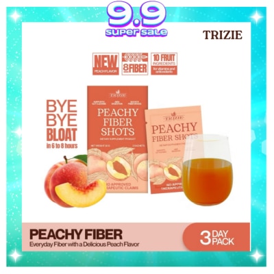 TRIZIE TRIZIE Peachy Fiber Shots 3 Sachets x 10g