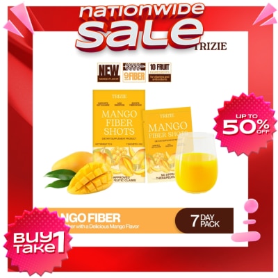 TRIZIE TRIZIE Mango Fiber Shots 7 Sachet 10g