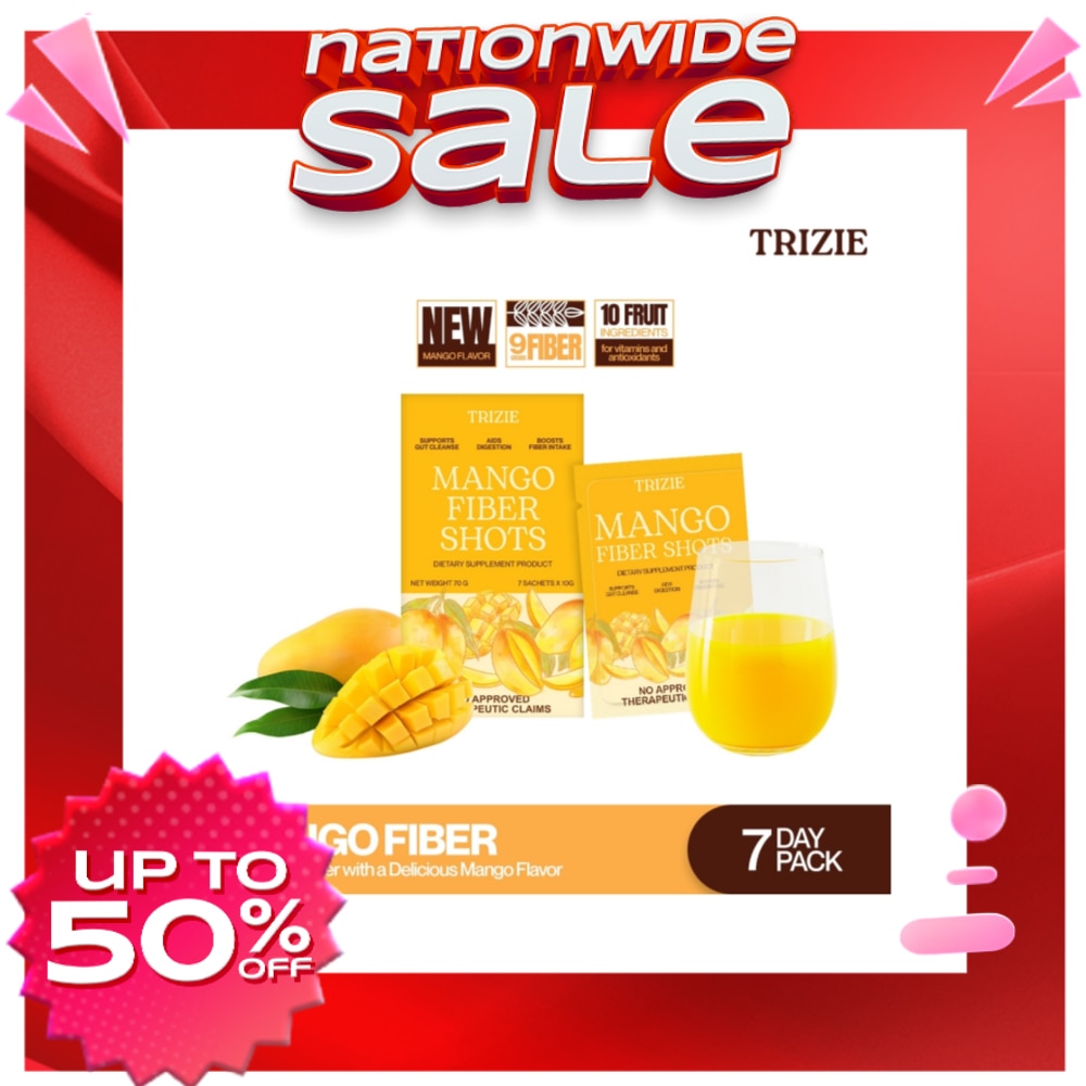 TRIZIE Mango Fiber Shots 7 Sachet 10g