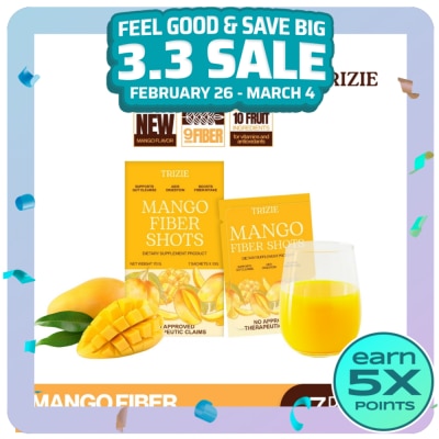 TRIZIE TRIZIE TRIZIE Mango Fiber Shots 10g