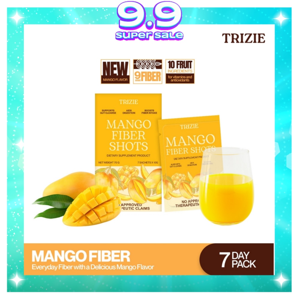 TRIZIE Mango Fiber Shots 7 Sachet 10g