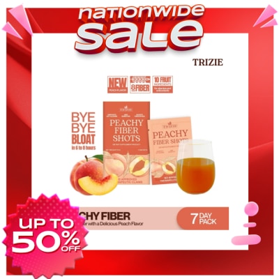 TRIZIE TRIZIE Peachy Fiber Shots 7 Sachets X 10G