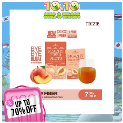 TRIZIE TRIZIE Peachy Fiber Shots 7 Sachets X 10G