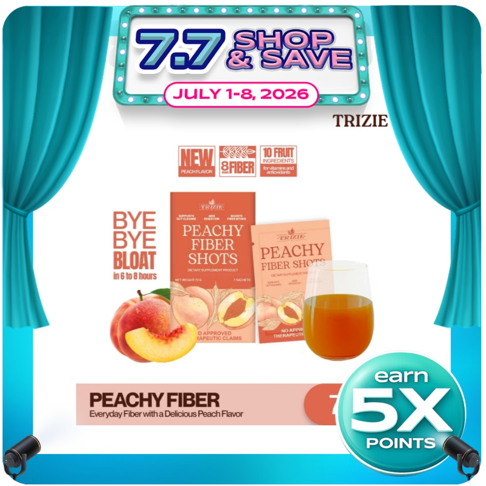 TRIZIE TRIZIE Peachy Fiber Shots 10g