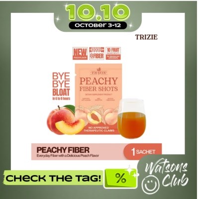 TRIZIE TRIZIE TRIZIE Peachy Fiber Shots 10g image