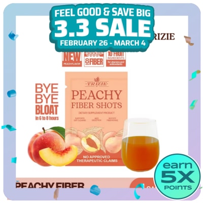 TRIZIE TRIZIE TRIZIE Peachy Fiber Shots 10g